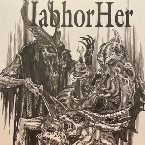 IabhorHer - S/T LP