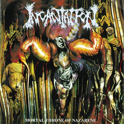 Incantation - Mortal Throne of Nazarene LP